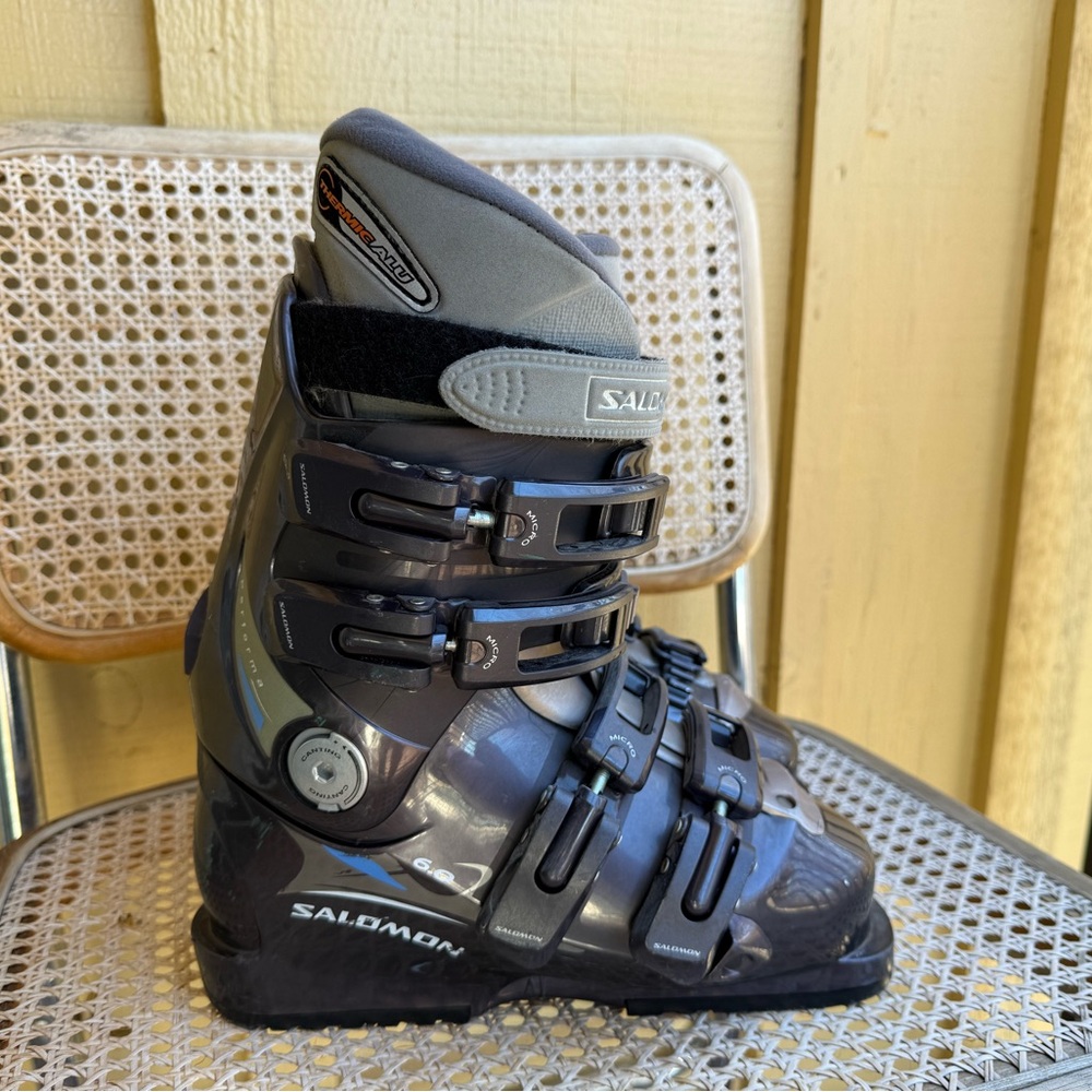 Salomon Performa Purple Ski Boots size 22 US 4